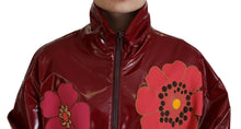 Load image into Gallery viewer, Dolce & Gabbana Maroon Floral Luxe Jacket