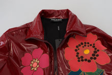 Load image into Gallery viewer, Dolce & Gabbana Maroon Floral Luxe Jacket