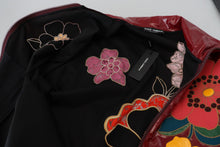 Load image into Gallery viewer, Dolce & Gabbana Maroon Floral Luxe Jacket