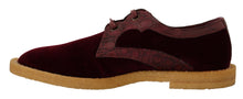 Load image into Gallery viewer, Dolce & Gabbana Elegant Velvet and Exotic Leather Dress Shoes