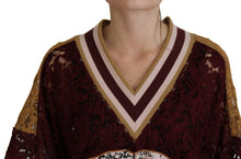 Load image into Gallery viewer, Dolce & Gabbana Multicolor V-Neck Pullover Sweater