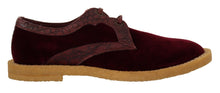 Load image into Gallery viewer, Dolce & Gabbana Elegant Velvet and Exotic Leather Dress Shoes