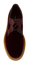 Load image into Gallery viewer, Dolce & Gabbana Elegant Velvet and Exotic Leather Dress Shoes