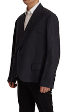 Load image into Gallery viewer, Dolce & Gabbana Blue Linen Formal Mens Blazer Jacket