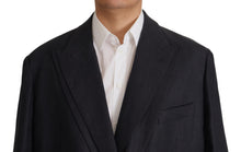Load image into Gallery viewer, Dolce & Gabbana Blue Linen Formal Mens Blazer Jacket