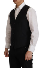 Load image into Gallery viewer, Dolce & Gabbana Elegant Black Martini Blazer and Vest Ensemble