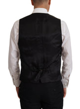 Load image into Gallery viewer, Dolce & Gabbana Elegant Black Martini Blazer and Vest Ensemble