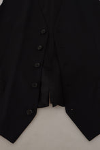 Load image into Gallery viewer, Dolce & Gabbana Elegant Black Martini Blazer and Vest Ensemble