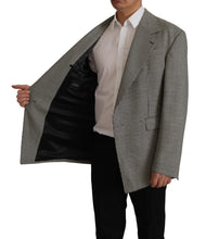 Load image into Gallery viewer, Dolce & Gabbana Elegant Gray Checkered Wool Blazer