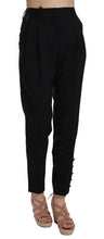 Load image into Gallery viewer, Dolce & Gabbana Elegant Pleated Tapered Black Trousers