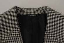 Load image into Gallery viewer, Dolce & Gabbana Elegant Gray Checkered Wool Blazer