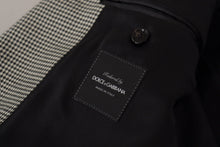 Load image into Gallery viewer, Dolce & Gabbana Elegant Gray Checkered Wool Blazer