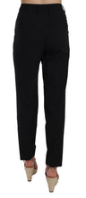 Load image into Gallery viewer, Dolce & Gabbana Elegant Pleated Tapered Black Trousers