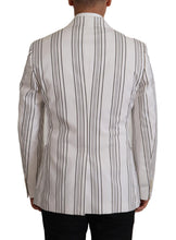 Load image into Gallery viewer, Dolce & Gabbana Elegant Striped Cotton Blend Blazer
