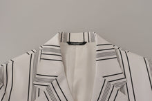 Load image into Gallery viewer, Dolce & Gabbana Elegant Striped Cotton Blend Blazer