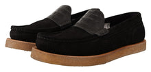 Load image into Gallery viewer, Dolce & Gabbana Elegant Black Alligator Leather Loafers
