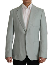 Load image into Gallery viewer, Dolce & Gabbana Light Green Cashmere Silk Blazer