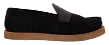 Load image into Gallery viewer, Dolce & Gabbana Elegant Black Alligator Leather Loafers