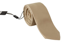Load image into Gallery viewer, Dolce & Gabbana Elegant Gold Dotted Silk Tie