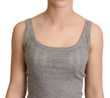 Load image into Gallery viewer, Dolce & Gabbana Elegant Sleeveless Gray Tank Top