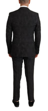 Load image into Gallery viewer, Dolce & Gabbana Glittering Black Martini Suit Set