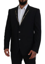 Load image into Gallery viewer, Dolce & Gabbana Sicilian Style Black Single Breasted Blazer