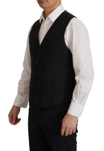 Load image into Gallery viewer, Dolce & Gabbana Elegant Black Three Piece Wool Suit