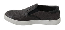 Load image into Gallery viewer, Dolce & Gabbana Elegant Gray Caiman Leather Loafers