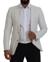 Load image into Gallery viewer, Dolce & Gabbana Elegant White Sicilia Single Breasted Blazer