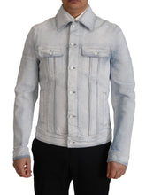 Load image into Gallery viewer, Dolce & Gabbana Elegant Light Blue Denim Jacket