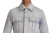 Load image into Gallery viewer, Dolce & Gabbana Elegant Light Blue Denim Jacket