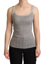 Load image into Gallery viewer, Dolce & Gabbana Chic Sleeveless Gray Tank Top
