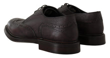Load image into Gallery viewer, Dolce & Gabbana Elegant Purple Wingtip Men's Formal Shoes