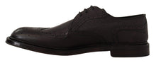 Load image into Gallery viewer, Dolce & Gabbana Elegant Purple Wingtip Men's Formal Shoes