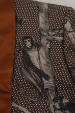 Load image into Gallery viewer, Dolce & Gabbana Bronze Monkey Print Silk Slim Jacket Blazer