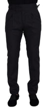 Load image into Gallery viewer, Dolce & Gabbana Dark Grey Solid Men Formal Pants
