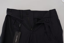 Load image into Gallery viewer, Dolce & Gabbana Dark Grey Solid Men Formal Pants