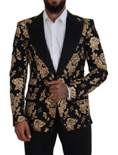 Load image into Gallery viewer, Dolce & Gabbana Floral Embroidered Evening Blazer