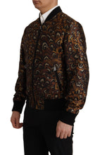 Load image into Gallery viewer, Dolce & Gabbana Elegant Brown Blouson Jacket
