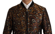 Load image into Gallery viewer, Dolce & Gabbana Elegant Brown Blouson Jacket