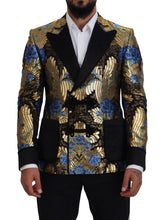 Load image into Gallery viewer, Dolce & Gabbana Gold Lurex Double Breasted Jacket Blazer