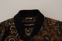 Load image into Gallery viewer, Dolce & Gabbana Elegant Brown Blouson Jacket