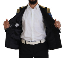 Load image into Gallery viewer, Dolce & Gabbana Gold Lurex Double Breasted Jacket Blazer