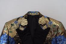 Load image into Gallery viewer, Dolce & Gabbana Gold Lurex Double Breasted Jacket Blazer