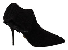 Load image into Gallery viewer, Dolce & Gabbana Elegant Black Mid-Calf Viscose Boots