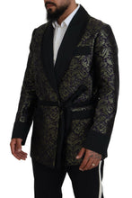 Load image into Gallery viewer, Dolce & Gabbana Gold Jacquard Robe Jacket