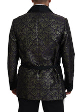 Load image into Gallery viewer, Dolce & Gabbana Gold Jacquard Robe Jacket