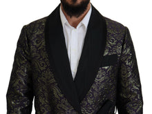 Load image into Gallery viewer, Dolce & Gabbana Gold Jacquard Robe Jacket