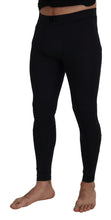 Load image into Gallery viewer, Dolce & Gabbana Black Nylon Slim Fit Stretch Pants