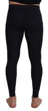 Load image into Gallery viewer, Dolce & Gabbana Black Nylon Slim Fit Stretch Pants
